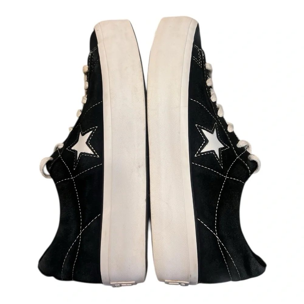ONE STAR PLATFORM OX RHUBARB/WHITE/WHITE SZ 9.5